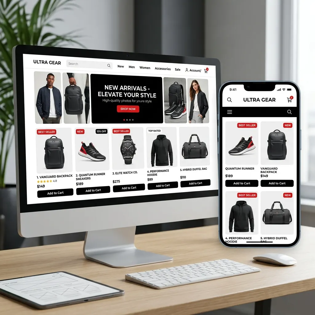 Lumina High-Converting E-Commerce Platform